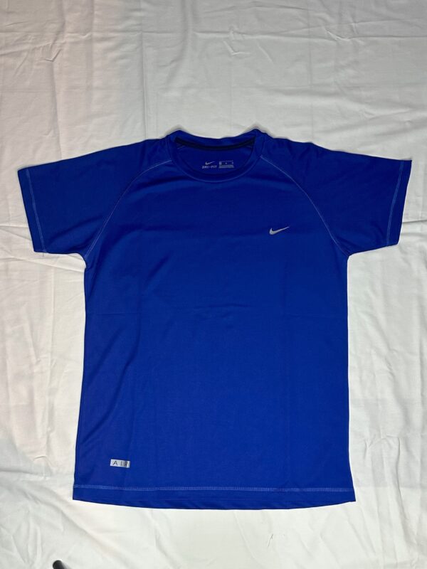Remera Nike de Polyester Deportiva azul